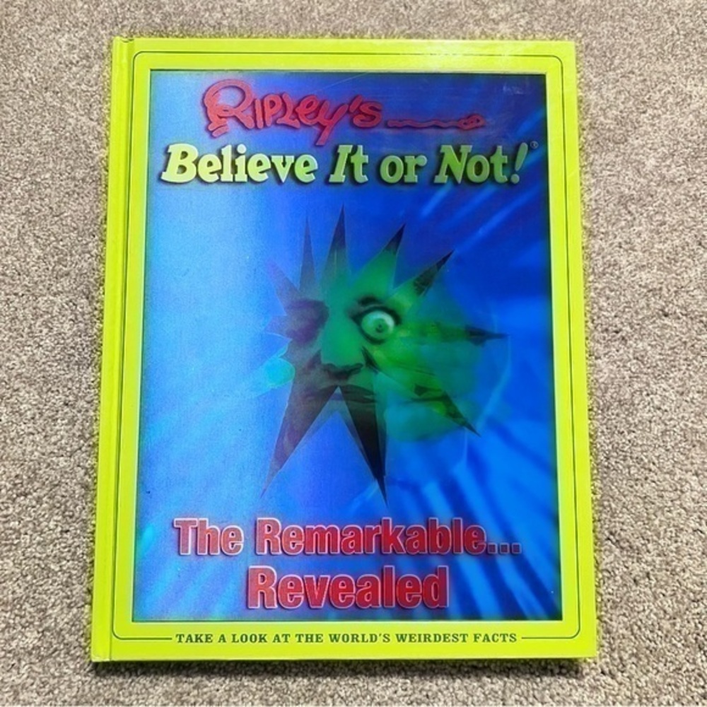 New! Ripley’s Believe it or not hardback book 2007’